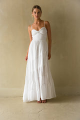 Donna Twist Front Maxi Dress